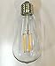 CLAXY Ecopower 3 Watt Vintage LED Bulb -- Pack of 2