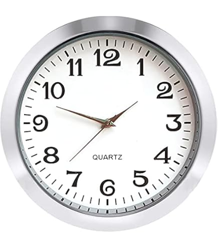 Amazon.com: HILLHOME Mini Clock Insert 2-1/8 Inch (55 mm) Round