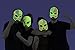 Glow in The Dark Wrestling Masks (Pack of 8)