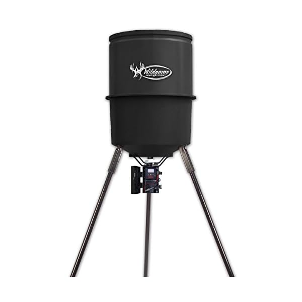 Wildgame Innovations TriPod Deer Feeder, easy to use feeder with 4