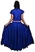 Wevez Women’s 40 Inch Cotton Full Circle Elastic Waist tribal fusion Belly Dance A Line Plus Size Maxi Skirt(Royal Blue)