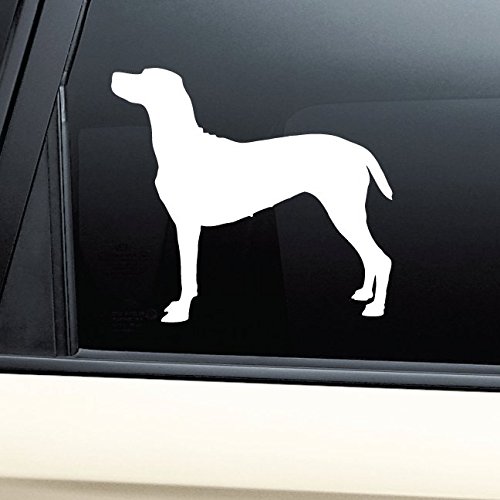 Weimaraner Vinyl Decal Laptop Car Truck Bumper Window Sticker