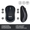 Logitech-M185-Wireless-Mouse-24GHz-with-USB-Mini-Receiver-12-Month-Battery-Life-1000-DPI-Optical-Tracking-Ambidextrous-PC-Mac-Laptop-Grey Logitech M185 Wireless Mouse, 2.4GHz with USB Mini Receiver, 12-Month Battery Life, 1000 DPI Optical Tracking…