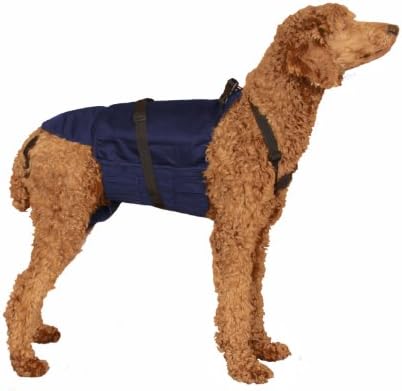 Dog Diaper Wrap LARGE BLUE