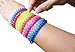 Swirly Bands - Fidgeting, ADHD, Autism - Sensory and Motor Aid Stretch & Light Chew Bracelets Sprectrum Crystal