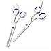 LIGICKY Baby Hair Cutting Scissors Set Professional Safety Round Tip Stainless Steel Hair thinning Shears Bang Hair Scissor for Kids/Salon/Home