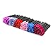 EZGO 300 Pack Multicolor Disposable Eyelash Mascara Brushes Wands Applicator Makeup Brush Kits, 6 Colors primary