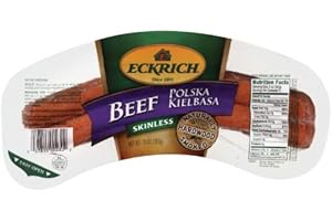 Eckrich Beef Polska Kielbasa 10 Oz (4 Pack)
