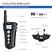 Patpet Dog Training Collar with Remote, 100% Waterproof Rechargeable Shock Collar for Dogs, 1500ft Remote Range, Beep/Vibration/Shock Modes, Protection Function Blind Operation Design for All Size Dogthumb 1