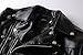 New Mens Causal Belted Design Slim Pu Leather Biker Zipper Jacket Coat