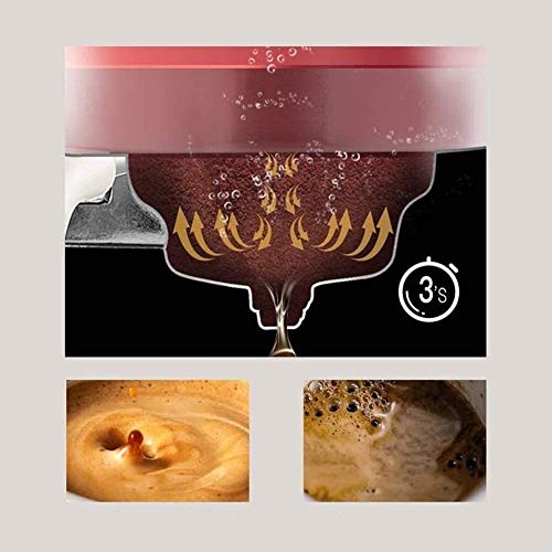 Kaffeemaschine Espresso, elektrischer Espresso Cappuccino Kaffeemaschine, Single-Serve-Kapsel-Kaffeemaschine, Filter… – Bild 8