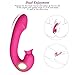 Utimi Clitoral Vibrator Silicone Clitoris Stimulator Rechargeable Dildo Vibrator G Spot Massager with 10 Modes Adult Sex Toys for Women and Couple
