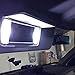 NAKOBO White 29mm Festoon Led Bulb 9-SMD 4014 Chipsets 6614F 6641 6612F 6615F12V for Car Interior Vanity Mirror Sun Visor Dome Lights（pack of 4）