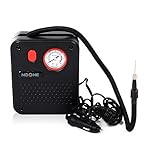 NoOne 12V DC Portable Air Compressor Pump, Mini Size, Digital Tire Inflator with LED Light by 120 PSI, for Cars Bikes Air Matresses
