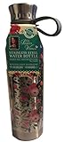 Pioneer Woman Stainless Steel Water Bottle 18 oz 24 Hrs Cold 12 Hrs Hot (Stainless Steel)