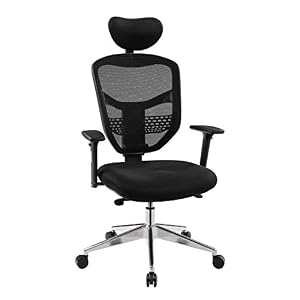 SONGMICS Sedia da Ufficio ergonomica
