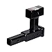 Towever 84194 Trailer Dual Hitch Receiver Adapter Extender for Towing and 4“ Drop/Rise for Bicycle GTW 4,000 lbs