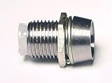 Boesch Built Qty 10- 5mm Chrome Metal Base LED Light Bezel- Recessed LED Light Holder