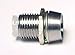 Boesch Built Qty 10- 5mm Chrome Metal Base LED Light Bezel- Recessed LED Light Holder