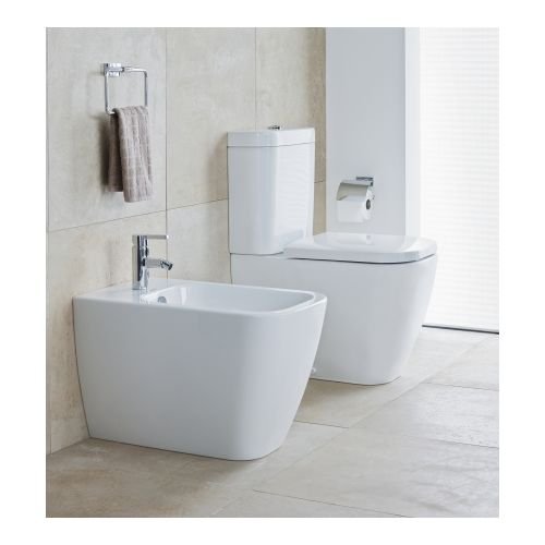 Duravit 0064590000 Happy D.2 Collection Rectangular Toilet Seat with