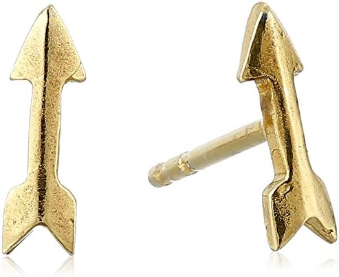 Adina Reyter Tiny Arrow Stud Earrings