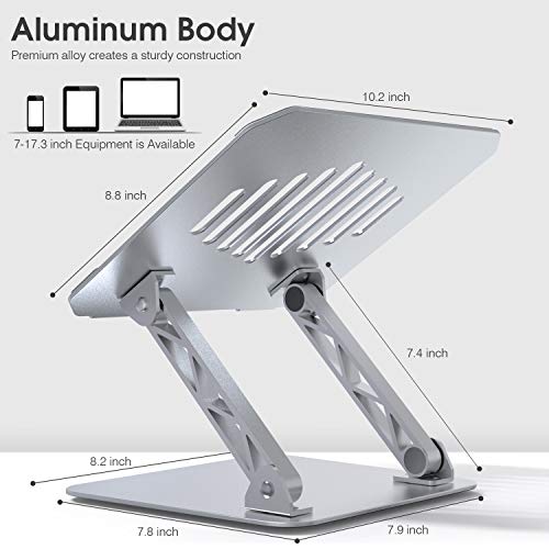 Adjustable Laptop Stand for Desk, OPERNEE Ergonomic Computer Laptop