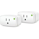 Eve Energy (Matter) 2 Pack - Smart Plug, App and Voice Control, 100% Privacy, Matter Over Thread, Works with Apple Home, Alex