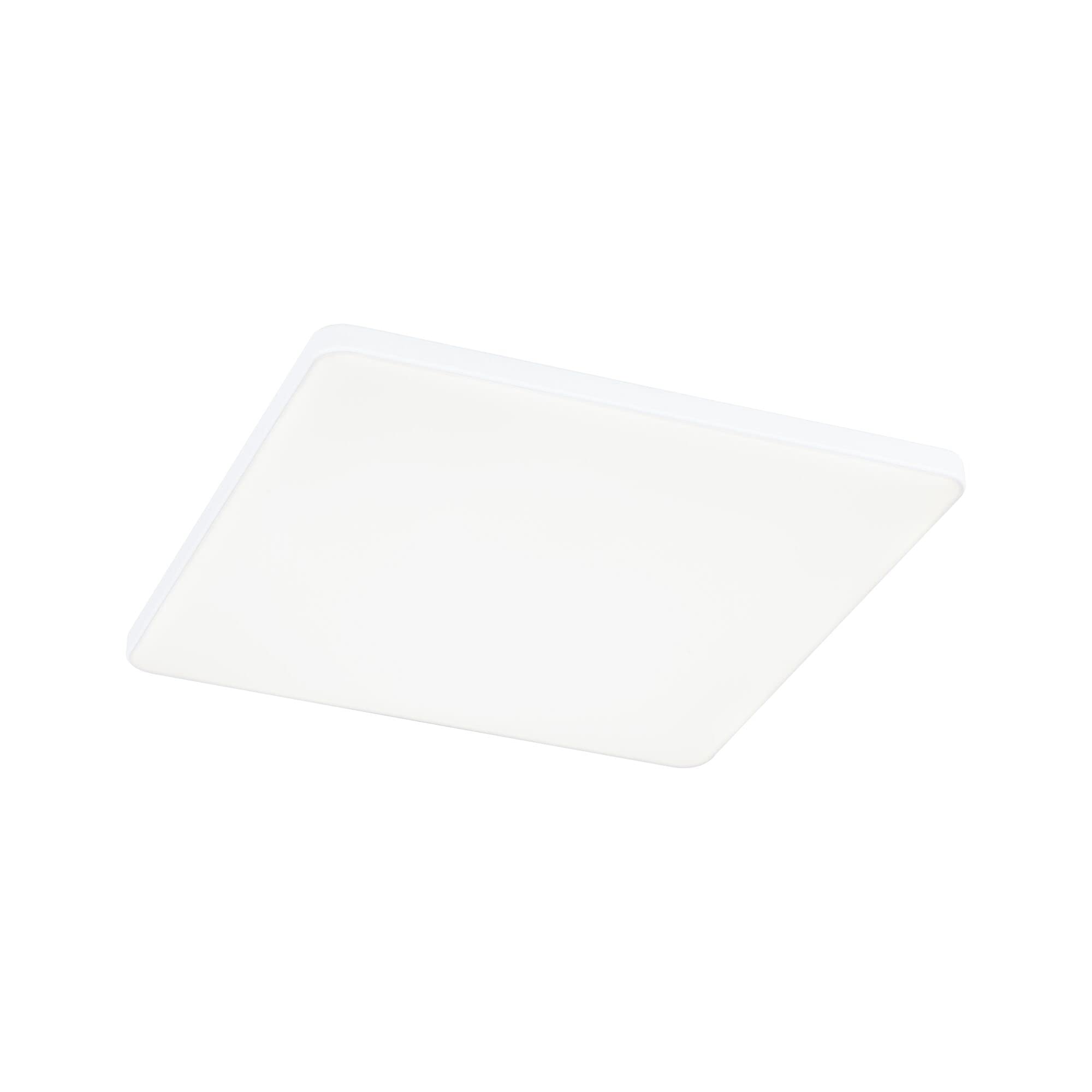 Paulmann 79955 LED panel recessed panel Veluna VariFit Edge 200x200mm rectangular dimmable Daylight white, white plastic ceiling luminaire 4000K