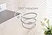 SIFAN Multifunctional Wall Mount Bathroom Organizer Collection Storage, Bathroom Storage Rack, Hair Dryer Holder, Toothbrush Storage