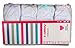 Buyless Fashion Girls Comfy 100% Cotton White Briefs With Colored Trim (4 Pack)