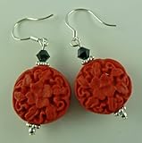 "Cinnabar Dawn" Earrings