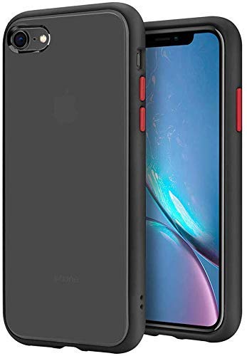 M7 Cover Dual Layer Hard Back Rubberized Matte Semi Transparent Full Protection Smooth Touch Grip Translucent Matte Cove