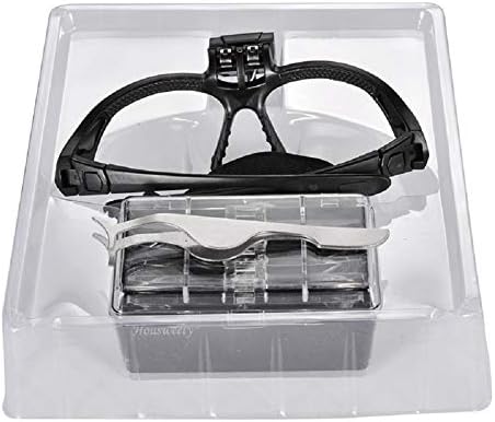 YoungJay LED Light Weight Magnifier with 5 Lenses 1x, 1.5X, 2X, 2.5X, 3.5X
