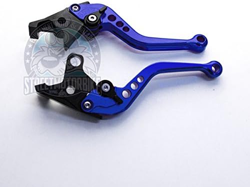 SMB moto parts Pair levers motorbike racing short adjustable YAMAHA YZF-R125 125R 2013-2015 MT - 125 2014-2015 - Blue