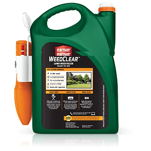 Ortho WeedClear Lawn Weed Killer Ready to Use with Comfort Wand For Northern Lawns, 1.33 gal