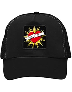 Unisex Viva LGBT Heart Trucker Hat Adjustable Mesh Cap