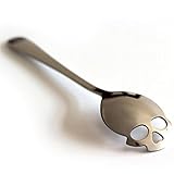 NewKelly Stainless Skull Steel Spoon Sugar Skull Tea Spoon