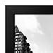 Americanflat 11x17 Picture Frame with Shatter-Resistant Glass - Set of 2 - Signature Collection - Gallery-Style Frames Made of Engineered Wood - Picture Frames for Wall Display - Black