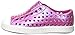 Native Kids Jefferson Iridescent Child Slip-On (Toddler/Little Kid), Raspberry Red/Shell White/Galaxy Iridescent, 6 Toddler M US