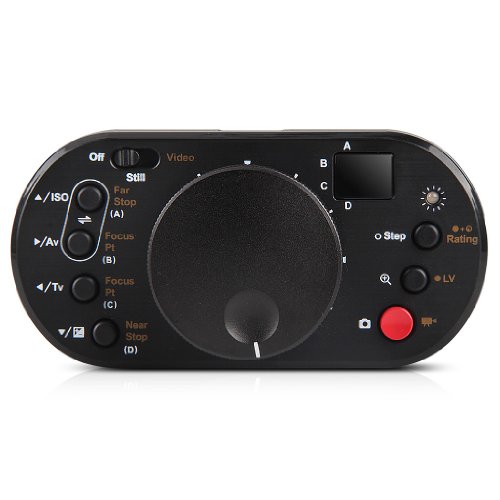 Aputure-VControl-UFC1s-USB-Electronic-Follow-Focus-Remote-Controller-FF-with-Brown-PU-Leather-Case-Compatible-