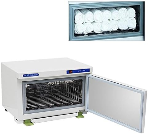 SUNWUKONG 16L 200W 2-in-1 Towel Warmer Electric UV Light Sterilizer Hot Cabinet Manicure Salon Makeup Disinfection Cleaning Tool