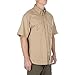 5.11 Tactical Cotton Tactical Short Sleeve Shirt, Coyote Brown, Large