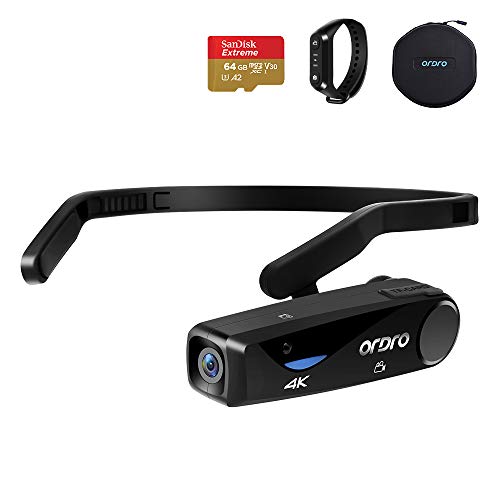 Camcorders Video Camera 4k ORDRO EP6 Plus 4K Wearable Camera
