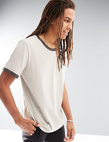 Rebel Canyon Young Men's Short Sleeve Soft Cotton Jersey Ringer T-Shirt Top