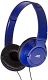 JVC Lightweight Flat Foldable On Ear Colorful Lightweight Foldable Headband with Mic