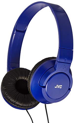 JVC Lightweight Flat Foldable On Ear Colorful Lightweight Foldable Headband with Mic
