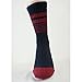 SEOULSTORY7 5Pack Women's Multi Performance Padded Hiking/Outdoor Crew Socks Vintage Stripe 5Pair Medium