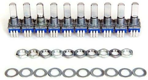 10 pieces 12 mm key switch rotary encoder switch LW