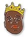 Forge Celebrity Character Enamel Lapel Pins (Biggie)