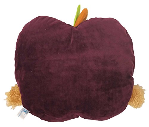 14" Plush Sleeping Fruit Pillow Cushion Small Apple Embroidery Animal Winter Warmer Hand Muff Gift